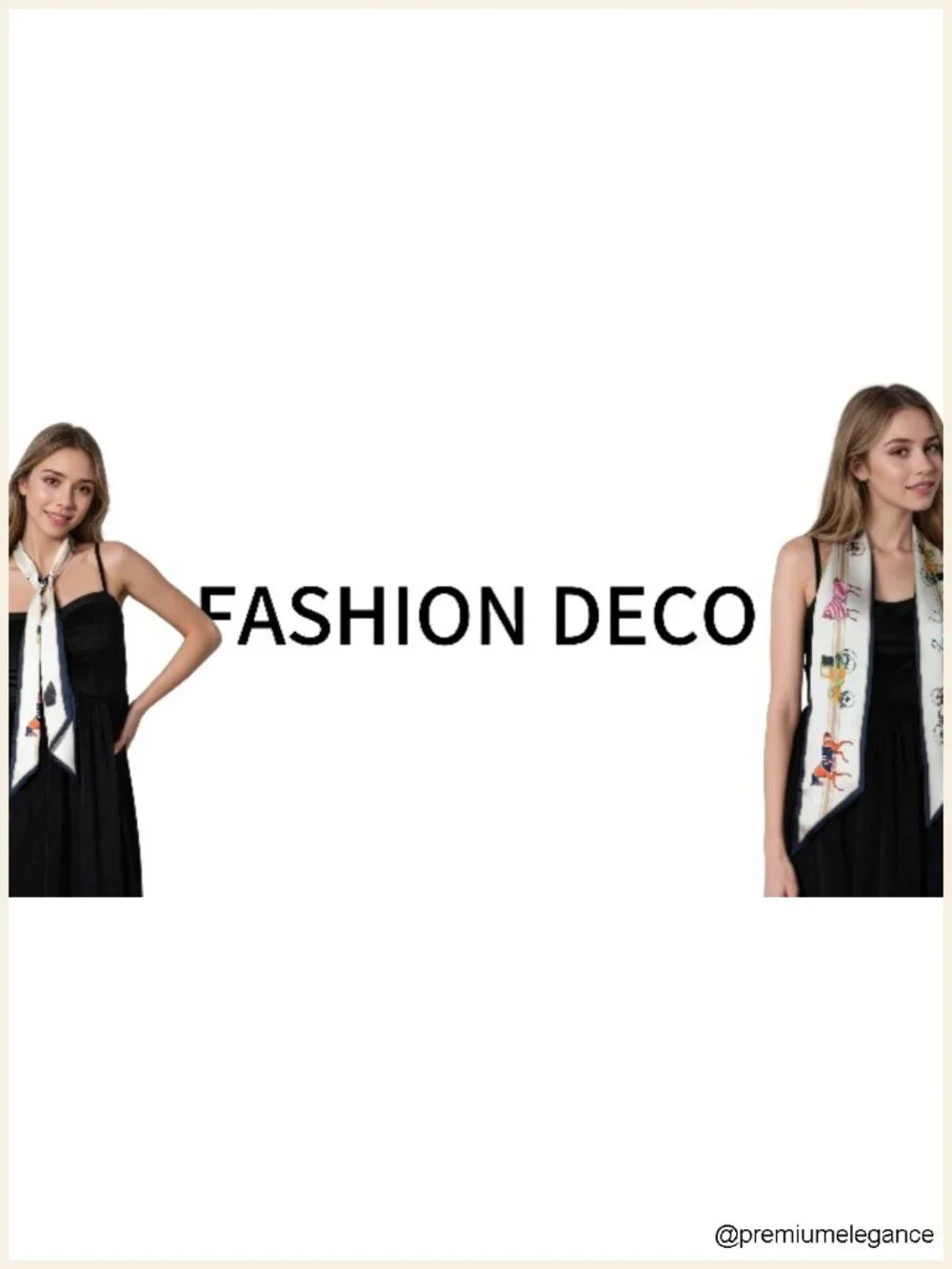 Silk-Like Purse Scarf for Handbags, Neck, Hair Scarf for Women - 51